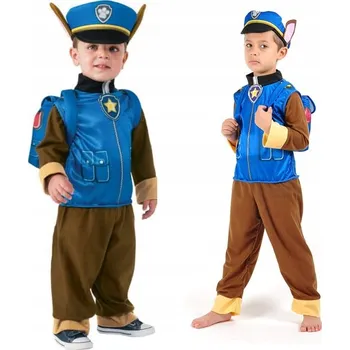 Karnevalový kostým KOSTÝM Tlapková patrola KOSTÝM CHASE POLICISTA M 110-116 PŘEVLEK NA PÁRTY