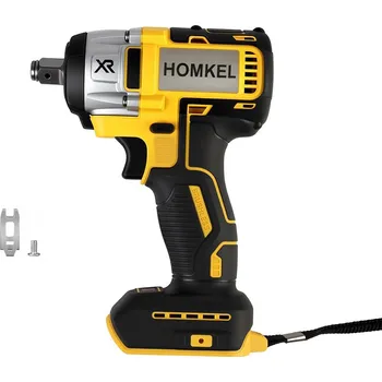 Homkel Aku vrtačka/šroubovák s bezkartáčovým motorem, 3 rychlosti, rázový utahovák