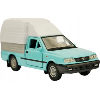autíčko WELLY FSO POLONEZ TRUCK MODRÝ 1:34 KOVOVÝ NOVÝ MODEL 43843