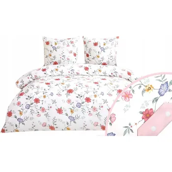 Povlečení Povlečení 200x220 Bavlna satén Sada Povlečení 100% Bavlna Květiny