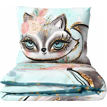 Povlečení Dětské povlečení sada povlečení 100x135 cm do postýlky dárek KIDBE