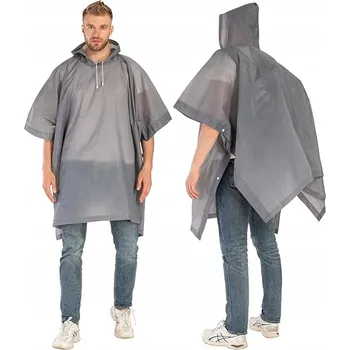 Pláštěnka 2x Pláštěnkové pončo Pelerína Pončo na kolo s kapucí