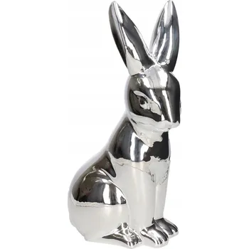 Velikonoční dekorace ZAJÍC ZAJÍČEK KERAMICKÝ VELIKONOČNÍ VELKÁ FIGURKA 30CM DEKORACE