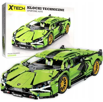 ostatní stavebnice Stavební Stavebnice Technické sportovní auto Lamborghini 1254 Dílů