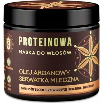 Vlasová regenerace NAMI 200 ml proteinová maska na vlasy s arganovým olejem