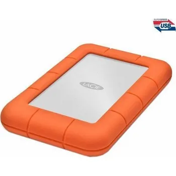 Externí pevný disk Externí LaCie HDD drsná mini 1 TB Orange-Gray (301558)