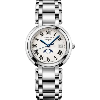 Hodinky Longines Elegance PrimaLuna Quartz Moonphase L8.116.4.71.6
