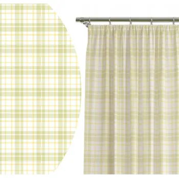 Závěs Hotový Závěs 140x160 Letní Kostka Závěsy Hotové Krátké na pásce 9722