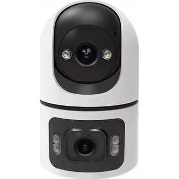 IP kamera Duální WiFi kamera Tuya 4MP IR Sledování Pohybu