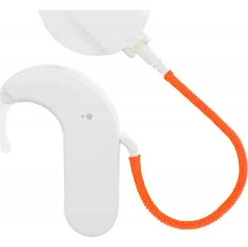 IP kamera Ochrana kabelu - pružinka - oranžová