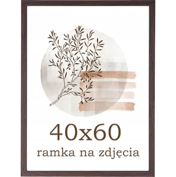 Rám na obraz Rámeček 40x60 rámeček na fotky pro fotografie wenge rám
