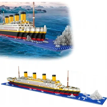 ostatní stavebnice Stavebnice Titanic, 1860 dílků, plastové kostky