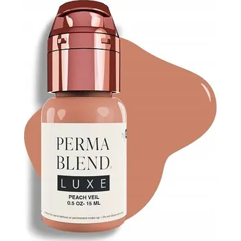Tetovací barva Pigment pro permanentní make-up rtů Perma Blend Luxe Peach Veil, 15 ml