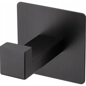 Věšák Háček bez vrtání Alsea černý