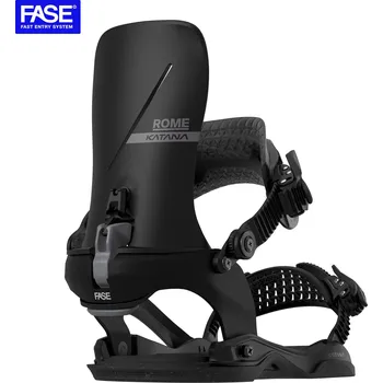 Vázání na snowboard Vázání na snowboard Rome Katana AW FASE black S 2026 - Odesíláme do 24 hodin
