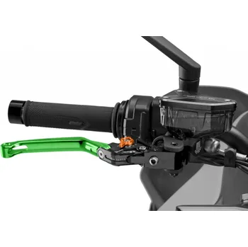 Páčka brzdy bez adaptéru 4.0 4110VT skládací zelená/oranžová