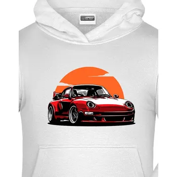 Chlapecká mikina Dětská mikina Porsche, Barva Bílá, Velikost 110-116, Canvas Dětská mikina Bezvatriko.cz 2019