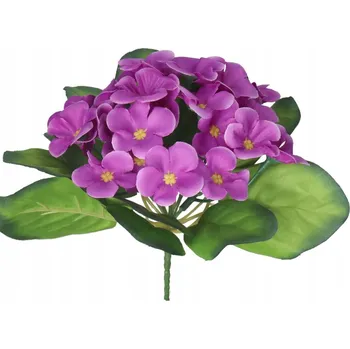 umělá květina UMĚLÉ KVĚTINY JAKO ŽIVÉ FIALKY KYTICE VYSOKÁ KVALITA DEKORACE
