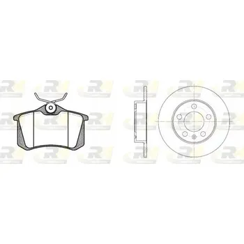 Brzdový kotouč Roadhouse 8263.01 Sada pro brzdy, kotoučové brzdy