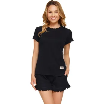 Dámské pyžamo Pánské pyžamo Doctor Nap PM.4315 Barva: Černá, Velikost: L