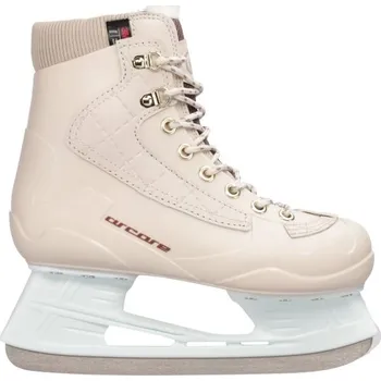 Zimní brusle Dámské lední brusle Arcore GLACIER 37 Béžová, Bílá, Stříbrná