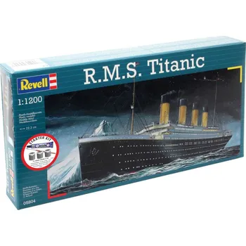 Plastikový model Revell R.M.S. Titanic (1:1200) (Starter Kit) - RVL75804