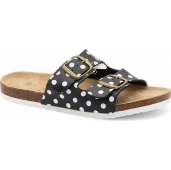 Dámské pantofle SAMLUX® Dámské korkové pantofle 9024 black Barva: Black, Velikost: 41