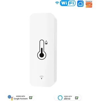 Aubess TH01 Senzor Teploty a Vlhkosti Wifi Bílá 71 x 25 x 20 mm 2x AAA Baterie 2,4 GHz -20 °C až 60 °C 0-100% RH