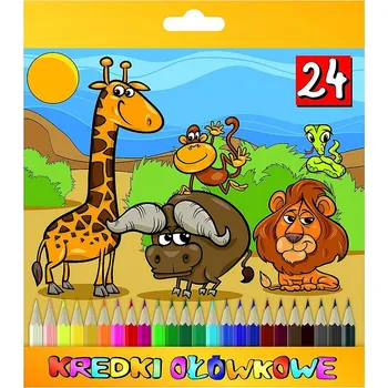 Pastelka Titanum šestihranné Pastelky 24 barev