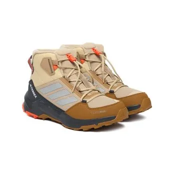 Pánská sportovní obuv adidas Trekingová obuv Terrex Ax4r Mid CLIMAWARM+ Hiking JS2922 Hnědá 40
