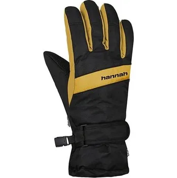 Rukavice Dětské rukavice Hannah CLIO JR 9/10 Černá, Žlutá