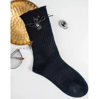 Dámské ponožky Dámské ponožky Fancy Cat - 35-40 / černá