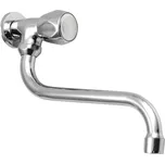 AQUALINE Nástěnný ventil 1/2", otočná hubice, chrom