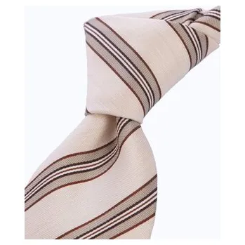 Kravata ELSNER Kravata JEDWAB ŻAKARD A0017 Béžová OS