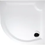 GELCO VIVA90 sprchová vanička z litého mramoru, čtvrtkruh, 90x90cm, R550, bílá