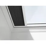 Plisé roleta na střešní okno VELUX elektrická FMK 060090 1047KWL černá