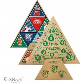 Pánské ponožky Ponožky ponožky VÁNOČNÍ ADVENTNÍ KALENDÁŘ vel. 36-40