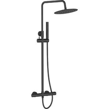 Sprchový set Laveo Sprchový komplet Pretto se směšovací baterií - PLP_70OB, černá mat