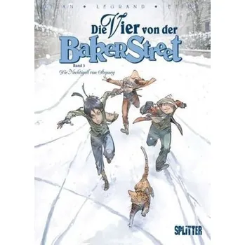 Komiks pro dospělé Die Vier von der Bakerstreet - Die Nachtigall von Stepney - Djian, Jean-Blaise