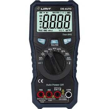 Multimetr Elektronický multimetr Limit DM 510 AUTO