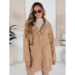Dstreet Dámský chlupatý kabát Kamag béžová L NY0757 56733