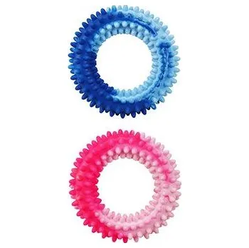 Hračka pes Kruh s bodlinami plovací 10cm SP