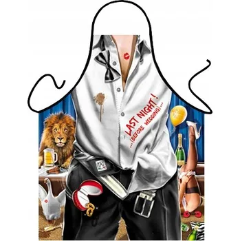 Kuchyňská zástěra Zástěra na rozlučka se svobodou Itati pro muže