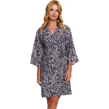 Dámský župan Dámský viskózový župan Doctor Nap SWW.7169 Barva: Šedá, Velikost: L