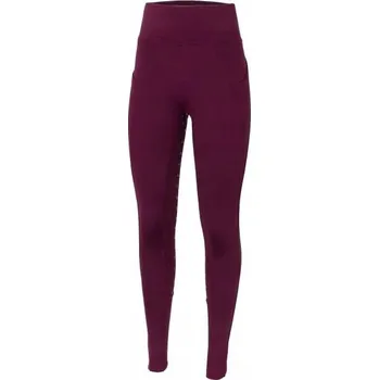 Dámské legíny Pro mládež legíny START KnowsleyFullGrip winter zateplené bordó 164