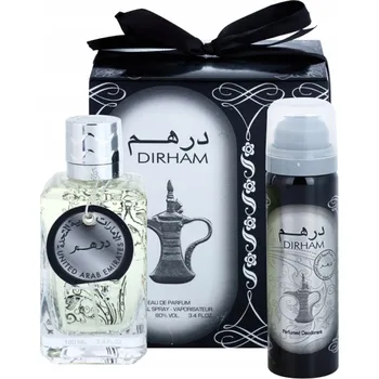 Unisex parfém ARD AL ZAAFARAN DIRHAM SILVER 100ML VODA PARFÉM UNISEX PARFÉM