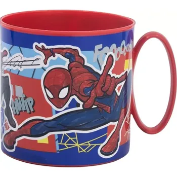 STOR Hrneček plastový Spiderman 390 ml