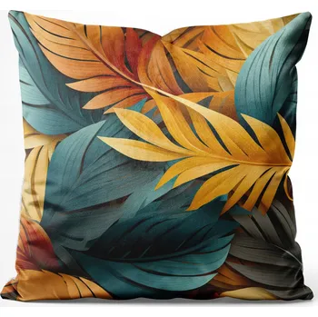 Povlak na polštářek DEKORAČNÍ POVLEČENÍ NA POLŠTÁŘ VELUROVÉ SAMETOVÉ 45x45 cm