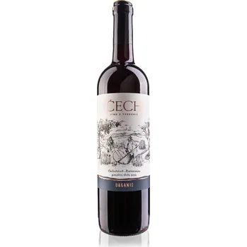 Víno Vinařství Čech, Cabernet Moravia, pozdní sběr, 2022, 13,0%, 0,75 l, (holá láhev)