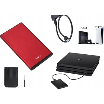 Pevný disk Pevný disk EXTERNÍ PŘENOSNÝ DISK 500GB USB PS4 PS5 XBOX 500GB SATA 3,5"